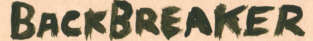 Backbreaker Couloir Font