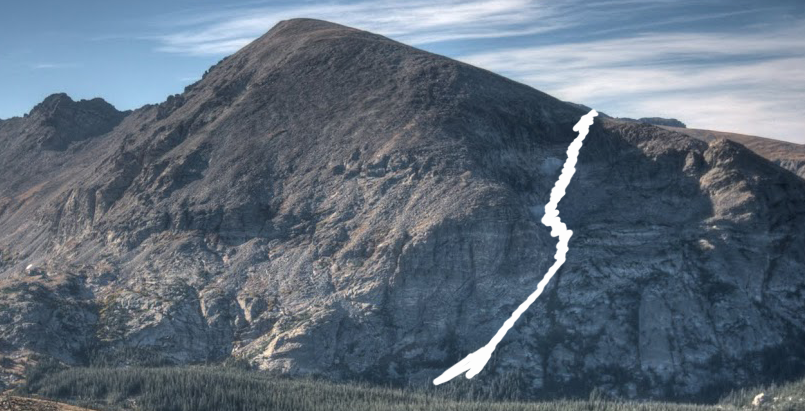 copeland South Face Potential Couloir